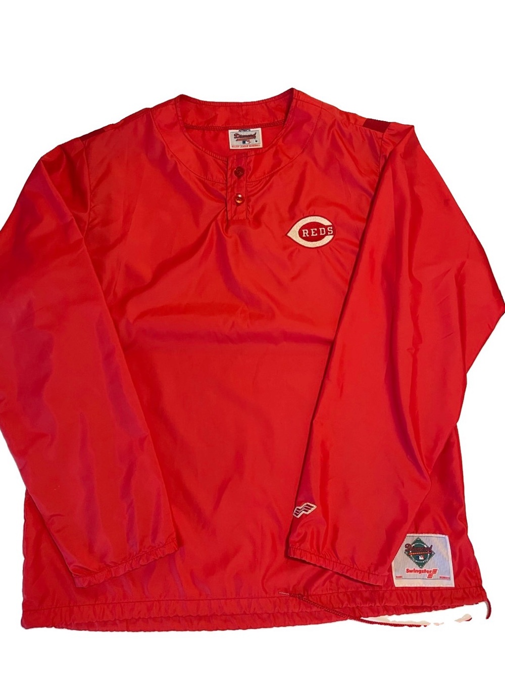 Cincinnati Reds Diamond Collection Pullover Windbreaker Lightweight